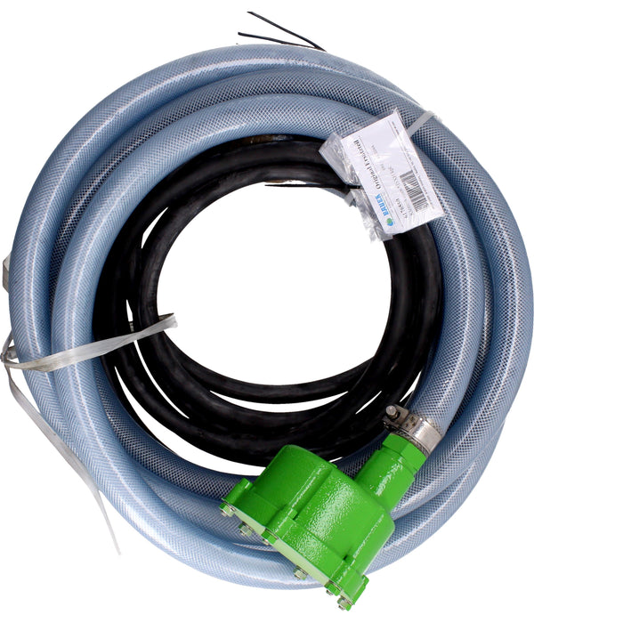 Klemmkasten MSXH komplett mit 12m Kabel, 6m PVC-Schutzschlauch und O-Ring für Gehäusesockel Produktabbildung von oben