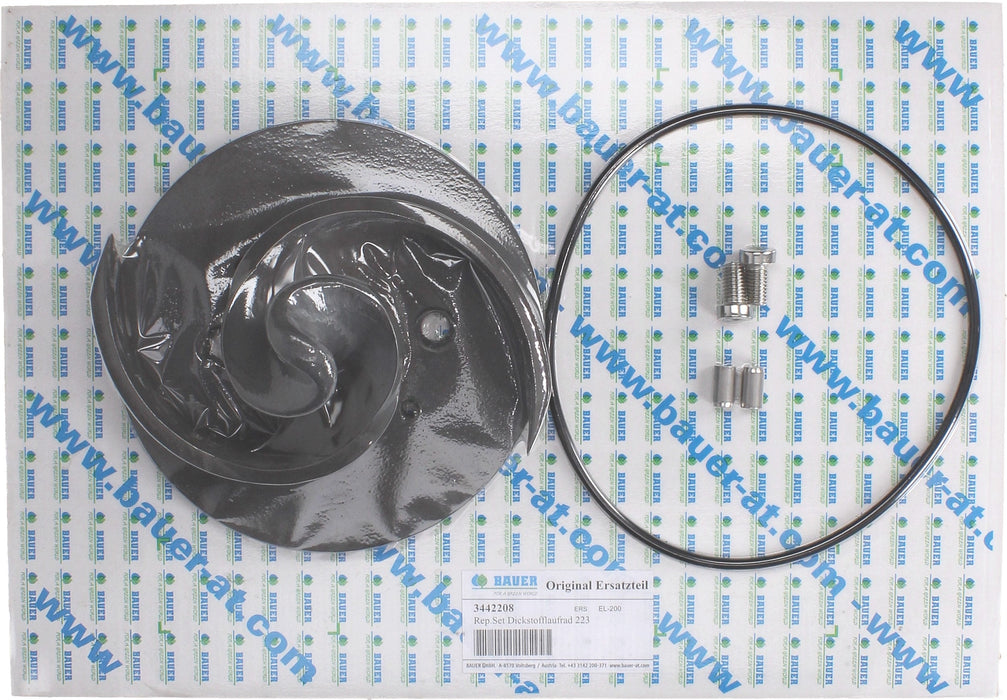Rep. Set Dickstofflaufrad 223x33,5 CSPH4kW DN80 Produktabbildung