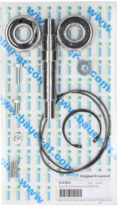 Rep.Set Turbinenwelle TVR20/60 für RAINSTAR E11, E21, E31, E41, E51, E51XL, E55, E55L und E55XL Produktabbildung