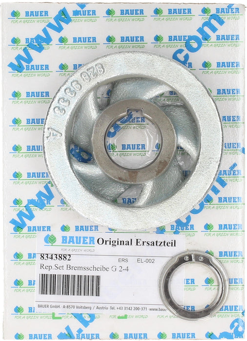 Rep.Set Bremsscheibe G2-4 für RAINSTAR T32, T42 und T51 - 8343882