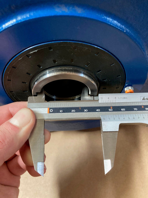 Getriebemotor SK3282ABG-90LH/4 (F50540501) Produktabbildung mit Durchmesser