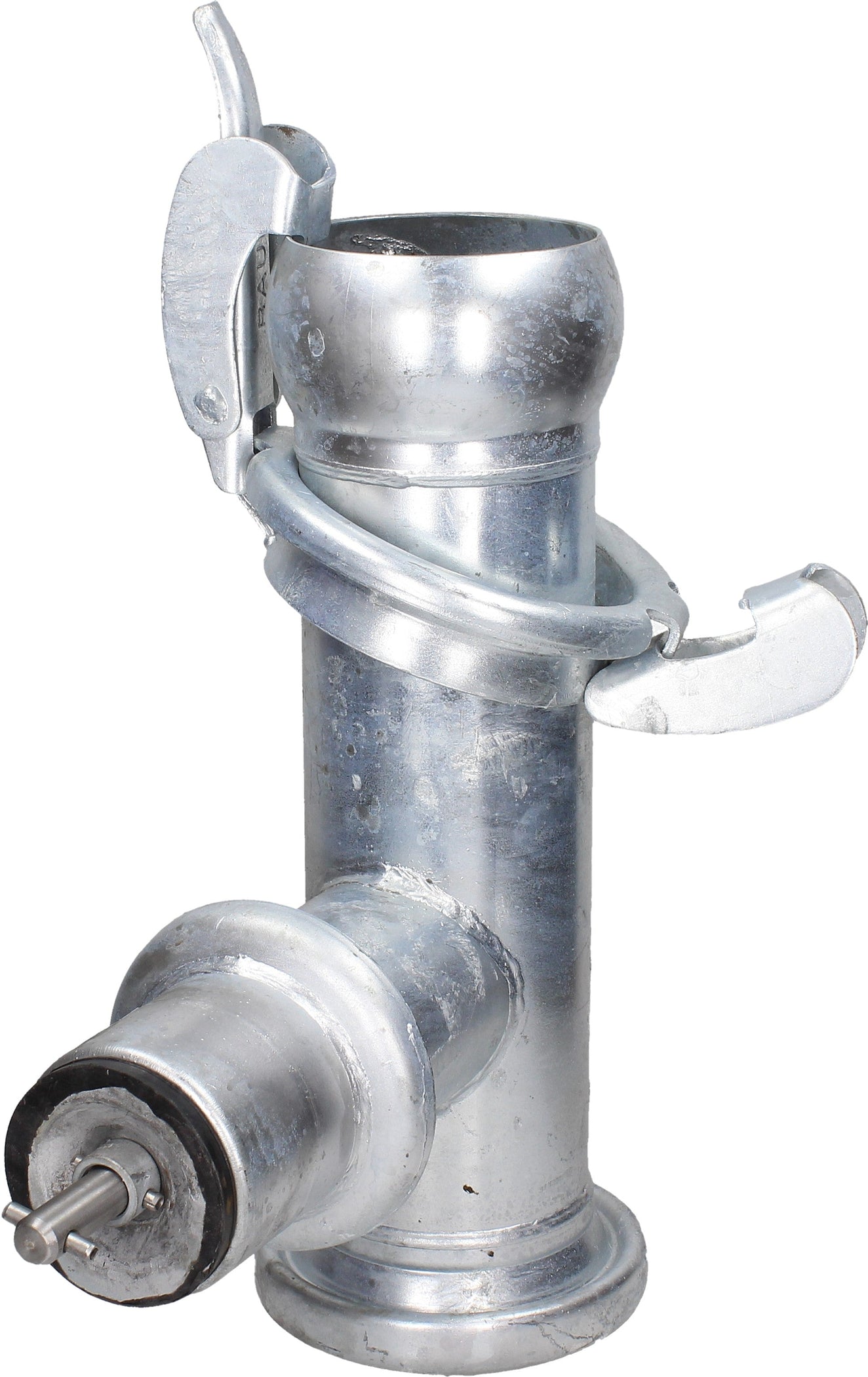 HK Hydranten T-Stück S37/4“ verzinkt — Röhren- und Pumpenwerk Bauer