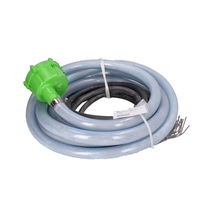 Klemmkasten MSXH komplett mit 12m Kabel, 6m PVC-Schutzschlauch und O-Ring für Gehäusesockel Produktabbildung