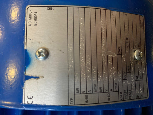 Motor 5,5kW mit Ritzel S34Z1 Produkt details