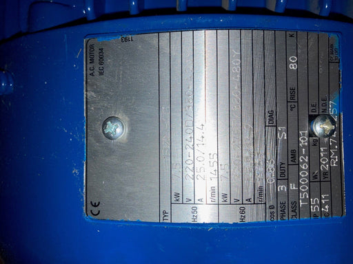 Motor 7,5kW mit Ritzel S54Z1 Produktdetails