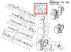 Rep.Set Dichtungen G2/G2-4/G3-4 für RAINSTAR T32, T42 und T51 Technische Zeichnung
