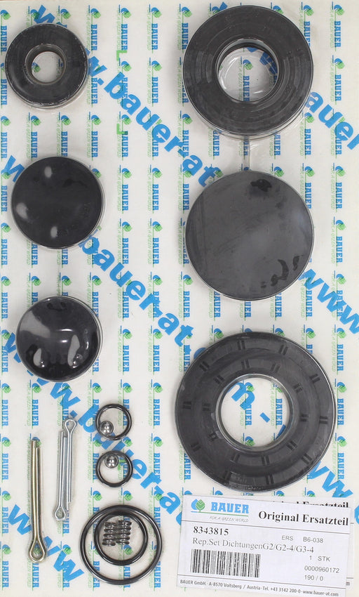 Rep.Set Dichtungen G2/G2-4/G3-4 für RAINSTAR T32, T42 und T51 Produktabbildung