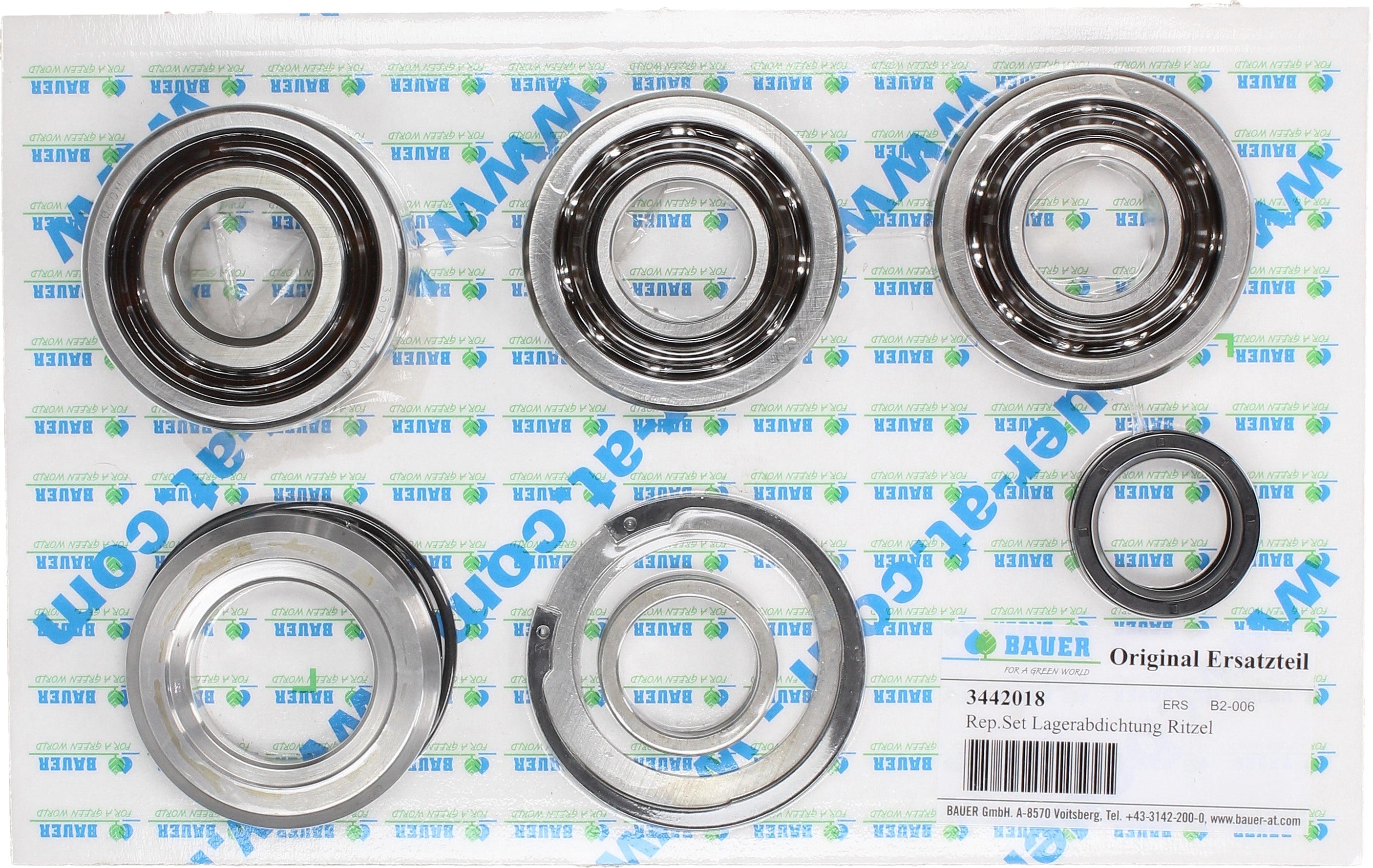 Rep. Set Lagerabdichtung Ritzelwelle SM540 L4/SM540 L4-M - 3442018 ...