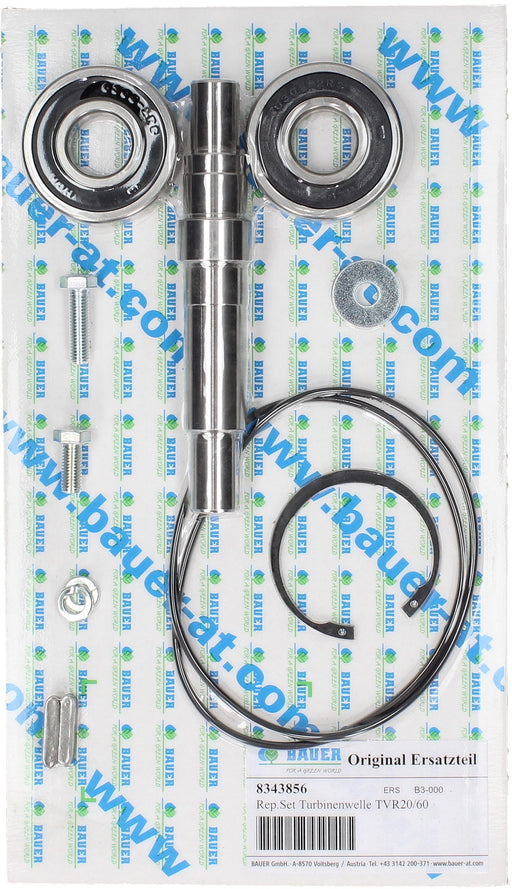 Rep.Set Turbinenwelle TVR20/60 für RAINSTAR E11, E21, E31, E41, E51, E51XL, E55, E55L und E55XL Produktabbildung