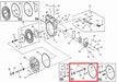 Rep.Set Turbinenwelle für Turbine Ti50 Technische Darstellung der Produkt Einzelteile