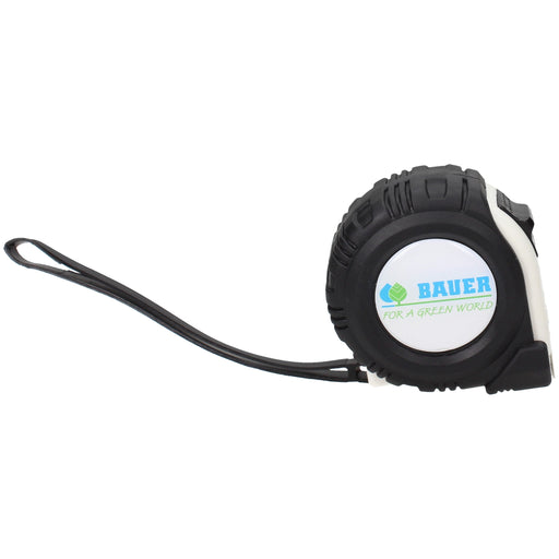 Rollmassband mit Logo Produktabbildung, seitlich, geschlossen