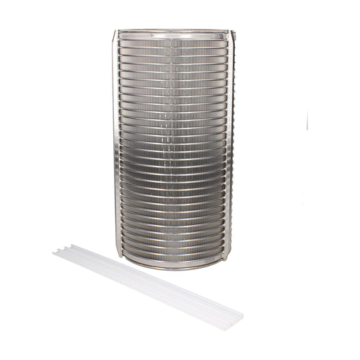 Separator Sieb HD 260mm mit T-Kunststoffprofil für Separator S855 Produktabbildung seitlich