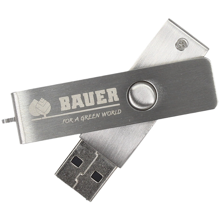 USB Stick Silber Produktabbildung